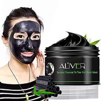 Putars Women Sexy Black Mud Deep Cleansing Blackhead Remover Purifying Peel Face Mask Black