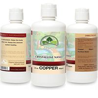The Best Nano Colloidal Copper - 30 PPM of Colloidal Copper - Colloidal Minerals -Colloidal Copper Liquid (32oz)