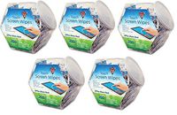 Falcon Touch Screen Wipes Office Share Pack (FALDMHJ)5.0 in x 7.75 in 200 Individual wrapped Packets (5-Pack)