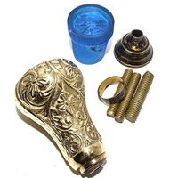 Nautical World Solid Cast Brass Handle Cane with Solid Brass Inlay Great Handle with Hardware Set, Affordable Gift Decorative Walking Cane Fashion Statement for Men/Women/Seniors/Grandparents! Item