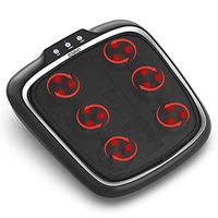 Shiatsu Foot Massager with Washable Cover, RENPHO Electric Foot Massage Machine with Soothing Heat and Multi Buttons, Easily and Healthily Relieve Pain for Plantar Fasciitis, Neuropathy and Tired Feet