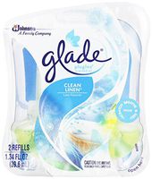 Glade Plug In Refill Twin Clean Linen, 1.34 oz