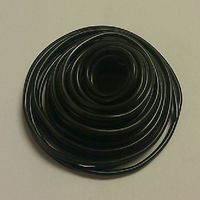 BLACK 16AWG Stranded 50V Automotive Hook Up Wire - 30' Length