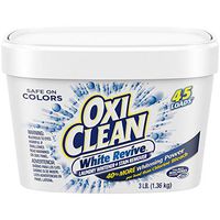 OxiClean White Revive Laundry Whitener + Stain Remover, 3 Pound