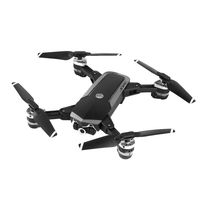 Zhaowei JDRC WiFi FPV Long Flight Time RC Quadcopter,4 Channel Foldable Drone 720P 0.3/2MP Camera (Black, 2MP)