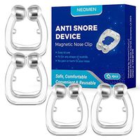 Neomen Snoring Solution, Magnetic Anti Snore Clip, Magnetic Nose Clip, Snore Stopper Silicone Nose Device, Comfortable & Professional Anti Snoring Devices for Peaceful Night