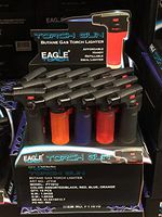 Eagle Torch Lighters Single Unit Assorted Colors