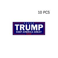 pretty_jessie Donald Trump American President Stickers 2020 Make Keep USA US Great Again Election Patriotic Tags Decoration for Car and Truck Bumper Motorboat Laptop Helmet Paster 10 PCS (Stickers)