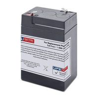 FP645 6 Volt 4.5 Ah SLA Replacement Battery w/ F1 Terminal