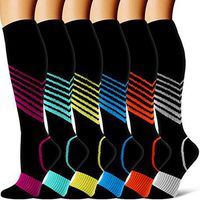 Compression Socks - Compression Sock Women & Men - Best Running, Athletic Sports, Crossfit, Flight Travel
