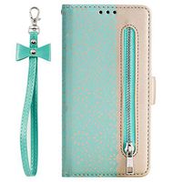 NEXCURIO Wallet Case for Huawei Y7 2019/Y7 Pro 2019 with Card Holder Side Pocket Kickstand, Shockproof Leather Flip Cover Case for Huawei Y7 Prime 2019 - NEHHA120306 Green