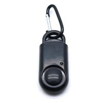 Dasunny 130dB Safe Sound Emergency Personal Alarm with Carabiner, Black