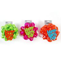 FLOMO 6" Decorative Bow - Assorted