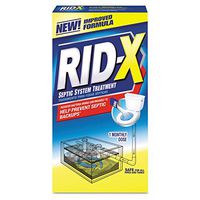 Reckitt Benckiser 80306 Rid-X Septic System Treatment, Concentrated Powder, 9.8 oz. Box