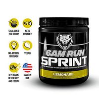 6AM Run - Pre Workout Supplement Pre Sprint Run - Amino Energy Lemonade - Pre Workout For Runners - Pre Workout Runners - Runners Supplements - Best Pre Workout Supplement For Running - 30 Scoops