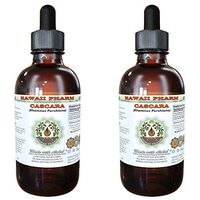 Cascara Alcohol-Free Liquid Extract, Cascara (Rhamnus Purshiana) Dried Bark Glycerite 2x4 oz