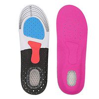Shoe Insoles for Women Men, Plantar Fasciitis Feet Insoles, Orthotics Inserts, Sport Ultra Comfortable High Arch Insoles Relieve Flat Feet, Breathable Sweat Relieving Foot Pain, Size (5-9) Cutable