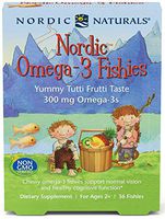 Nordic Naturals Omega 3 Fishies - Omega-3 Gummy With Essential Nutrients DHA and EPA to Support Optimal Brain, Immune Function and Cognitive Development, 36 Count