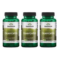 Swanson High Potency Quercetin 475 Milligrams 60 Veg Capsules (3 Pack)