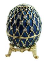 Blue Egg Pill Box - Luxorious Medication Box