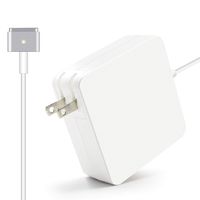 Mac Book Charger Replacement MacBook Air 11 13 inch (After Mid 2012) 45W Magsafe 2 T-Tip Power Adapter Charger fit for A1435 A1436 A1465 A1466 MD223 MD711