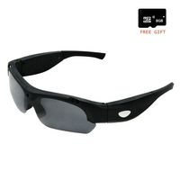 FTON HD720P Eyewear Sunglasses Camera Recording DVR Glasses Camcorder+Free 8G Micro SD Card (Orange)