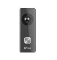 LaView WiFi 1080P Video Doorbell Camera with On-Board Storage with Pre-Installed 16GB Micro SD, Motion Detection, Two-Way Audio, Night Vision, Free Apps and Remote View