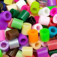 Calvas 5mm 200pcs/lot Cheap Beads Fashion Candy Color Plastic Hama Perler Beads for Educate Kids Child Gift Handmade DIY Toys Wholesale