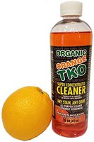 Organic Orange TKO Super Concentrated (16oz) All Purpose Citrus Cleaner, Degreaser, Deodorizer, Stain Remover, Pet Safe, Non Toxic, Eco Friendly