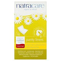 Natracare Organic Normal Cotton Pantyliners Single Wrapped 18 per pack (PACK OF 2)