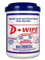 ESCA TECH WT-150 D-Lead Wipes Towel, White, White (Pack of 1200)