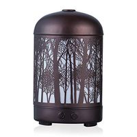 Aromatherapy Essential Oil Diffuser,Humidifier,Ultrasonic Quiet,Cool Mist,Adjustable Time Setting,Color Light Changing,Waterless Auto Off,for Baby,Home,Office,Yoga,Birthday,Gift,Decorative