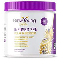 Grow Young Fitness - Infused Zen - Relax and Recover - Sleep Aid - Non Groggy - 30 Day Supply - Zero Calories