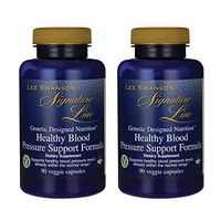 Swanson Healthy Blood Pressure Support Formula 90 Veg Capsules (2 Pack)