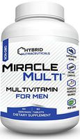 MiracleMulti Performance Blend, Best Multivitamin for Men, Vitamin and Mineral Supplement with Probiotics, Superfood Enzyme Blend for Optimized Heart, Prostate, Stamina, Energy, Non-GMO, 60 Day Supply