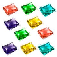 heavKin Laundry Gel Lasting Fragrance Laundry Detergent Color Cleaning Clothes Wash and Protect Beads (Multicolor, 10pc)