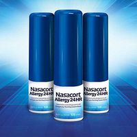 Nasacort Allergy 24hr, 3Pack (3 Bottles, 120 Sprays Each) Ewldk