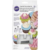 Wilton Cupcake Decorating Icing Tips, 12-Piece Set