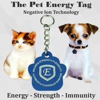 Power Tag Energy Pendant Balance Power Pet Dog Cat Immunity ION 253