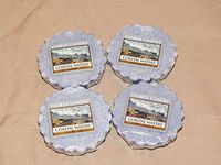 Yankee Candle New (4) Coastal Waters Scent Wax Candle TARTS Potpourri
