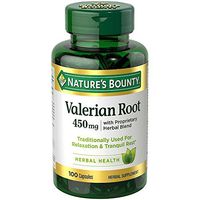 Nature's Bounty Valerian Root 450 mg 100 ea (Pack of 5)