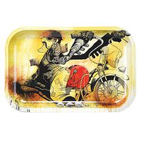 OCB Metal Rolling Tray - Motorcycle - Limited Series - (Medium)