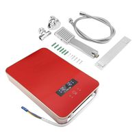 220V 8500W Tankless Instant Electric Hot Waters Heater for Home Bathroom Shower(black)