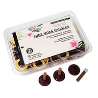 Pure Moxa Candles for Indirect Moxibustion - Pain Relief and Arthritis Support - 50 PCS/Box