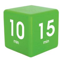 Misszhang-US Kitchen Cooking Yoga Timer Cube 5/15/30/60 Minutes Alarm Clock Nap Reminder - Green