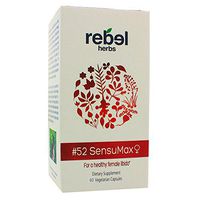 Rebel Herbs RH1252#52 Sensumax for a Healthy Female Libido, 60 Capsules