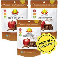 Amrita Foods - Top 9 Allergy Free, Apple Cinnamon High Protein Bites, Non-GMO