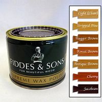 Fiddes & Sons Furniture Supreme Wax Polish - Rugger Brown