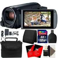Canon VIXIA HF R800 HD Camcorder (Black) + 32GB Memory Card + Accessory Kit