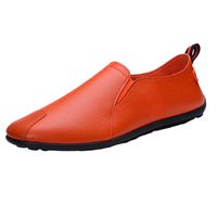 Casual Leather Slip-On Loafers Shoes Men Breathable Driving Boat Lazy Shoes Sneakers Lightweight Walking Outdoor